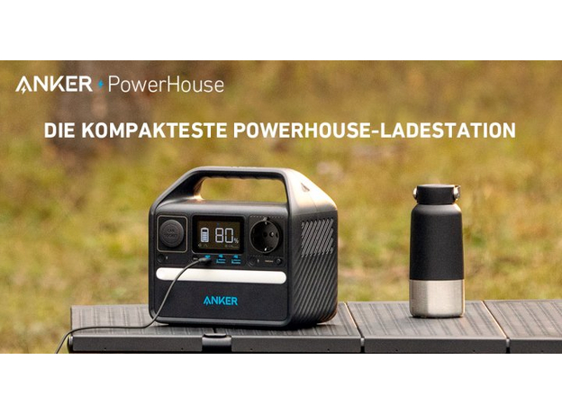 Зарядная станция ANKER PowerHouse 521 256Wh, 200W EU - изображение 20 Зарядная станция ANKER PowerHouse 521 256Wh, 200W EU - изображение 20