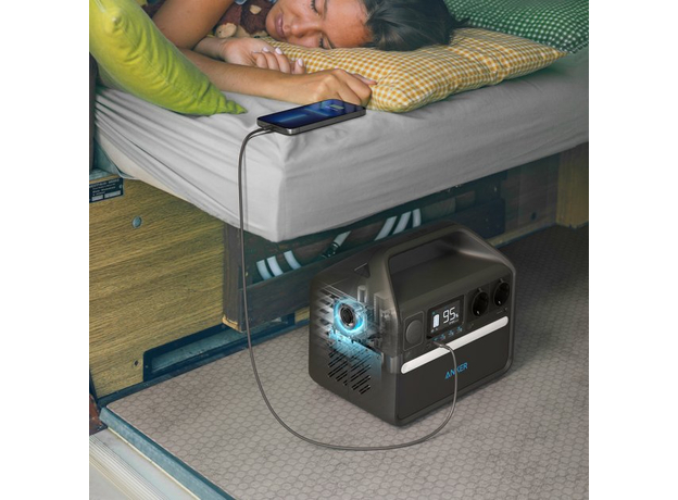 Зарядная станция ANKER PowerHouse 535 A1751311 512Wh, 500W - изображение 14 Зарядная станция ANKER PowerHouse 535 A1751311 512Wh, 500W - изображение 14