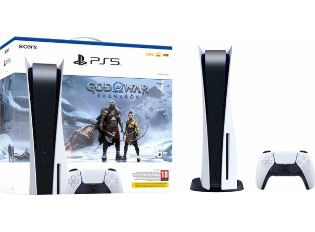 Игровая приставка Sony PlayStation 5 (PS5) Blu-ray Edition 825GB + God of War Ragnarok Bundle UA  Игровая приставка Sony PlayStation 5 (PS5) Blu-ray Edition 825GB + God of War Ragnarok Bundle UA