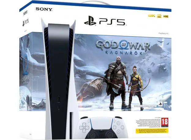 Sony PlayStation 5 Blu-ray Edition + God of War Ragnarok - изображение 4