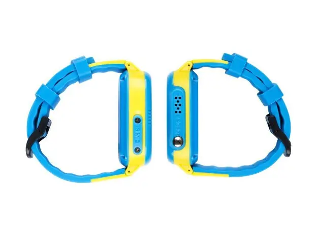 Детские умные часы AmiGo GO008 Glory GPS WiFi Blue-Yellow (976267), Маркетинговый цвет: Yellow - изображение 3