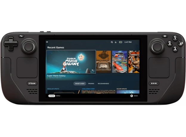 Приставка Valve Steam Deck 64 GB (1010_64), Цвет корпуса: Черный, Объем: 64 ГБ  Приставка Valve Steam Deck 64 GB (1010_64), Цвет корпуса: Черный, Объем: 64 ГБ