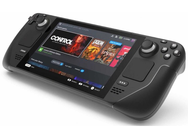Приставка Valve Steam Deck 64 GB (1010_64), Цвет корпуса: Черный, Объем: 64 ГБ - изображение 2 Приставка Valve Steam Deck 64 GB (1010_64), Цвет корпуса: Черный, Объем: 64 ГБ - изображение 2