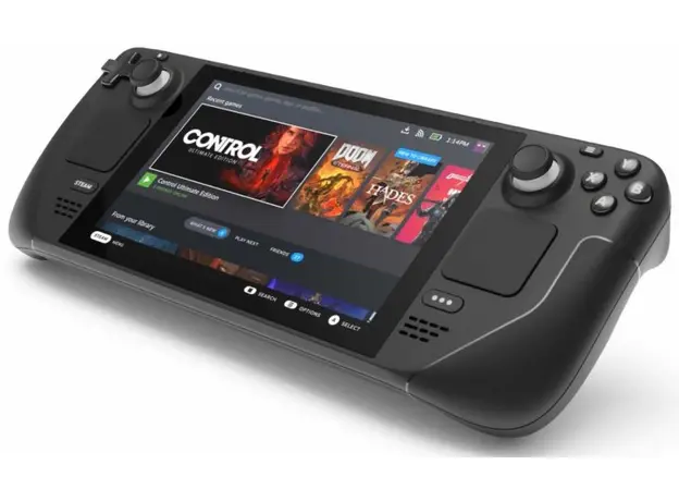 Приставка Valve Steam Deck 64 GB (1010_64), Цвет корпуса: Черный, Объем: 64 ГБ - зображення 2