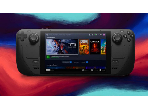 Приставка Valve Steam Deck 64 GB (1010_64), Цвет корпуса: Черный, Объем: 64 ГБ - изображение 10 Приставка Valve Steam Deck 64 GB (1010_64), Цвет корпуса: Черный, Объем: 64 ГБ - изображение 10