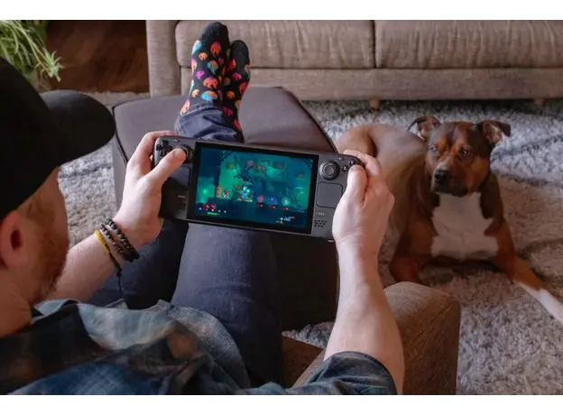 Портативная игровая приставка Valve Steam Deck 256 GB (1010_256), Цвет корпуса: Черный, Объем: 256 ГБ - изображение 13