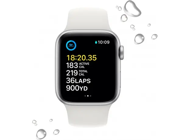 Apple Watch SE 2022 GPS 40mm Silver Aluminium Case MNTC3 - зображення 5