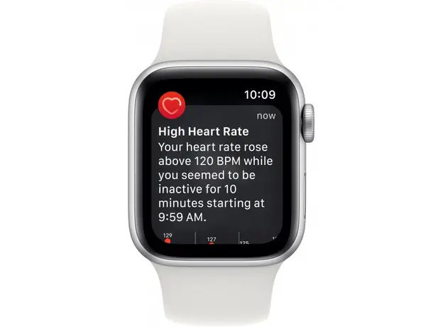 Apple Watch SE 2022 GPS 40mm Silver Aluminium Case MNTC3 - зображення 4