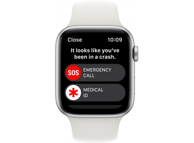 Apple Watch SE 2 2022 GPS 44mm Silver Aluminium Case with White Sport Band M/L MNTJ3 - изображение 3 Apple Watch SE 2 2022 GPS 44mm Silver Aluminium Case with White Sport Band M/L MNTJ3 - изображение 3