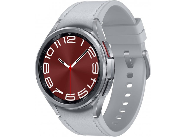 Samsung Galaxy Watch 6 Classic 43mm Silver SM-R950NZSASEK, Размер: 43, Маркетинговый цвет: Silver - изображение 3 Samsung Galaxy Watch 6 Classic 43mm Silver SM-R950NZSASEK, Размер: 43, Маркетинговый цвет: Silver - изображение 3