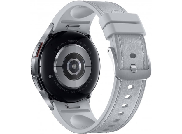 Samsung Galaxy Watch 6 Classic 43mm Silver SM-R950NZSASEK, Размер: 43, Маркетинговый цвет: Silver - изображение 4 Samsung Galaxy Watch 6 Classic 43mm Silver SM-R950NZSASEK, Размер: 43, Маркетинговый цвет: Silver - изображение 4