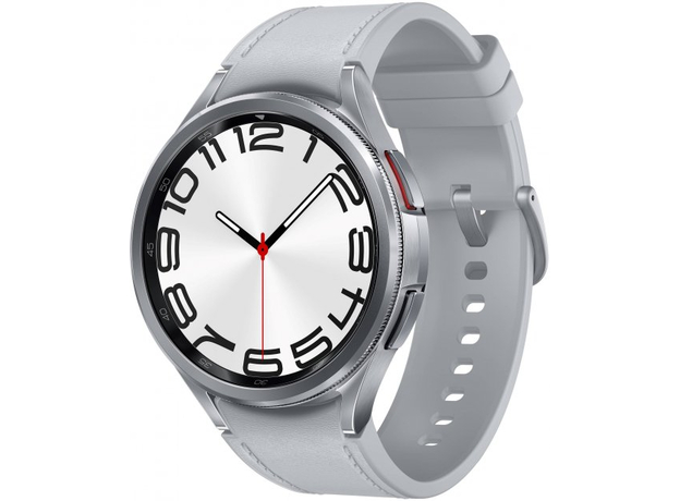 Samsung Galaxy Watch 6 Classic 47mm Silver SM-R960NZSASEK, Размер: 47, Маркетинговый цвет: Silver - изображение 3 Samsung Galaxy Watch 6 Classic 47mm Silver SM-R960NZSASEK, Размер: 47, Маркетинговый цвет: Silver - изображение 3