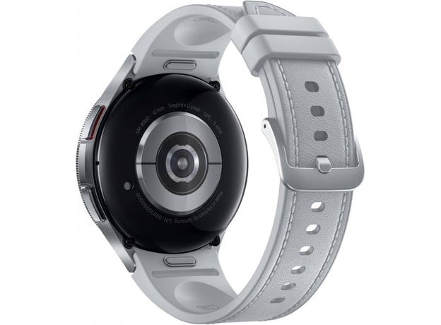 Samsung Galaxy Watch 6 Classic 47mm Silver SM-R960NZSASEK, Размер: 47, Маркетинговый цвет: Silver - изображение 4 Samsung Galaxy Watch 6 Classic 47mm Silver SM-R960NZSASEK, Размер: 47, Маркетинговый цвет: Silver - изображение 4