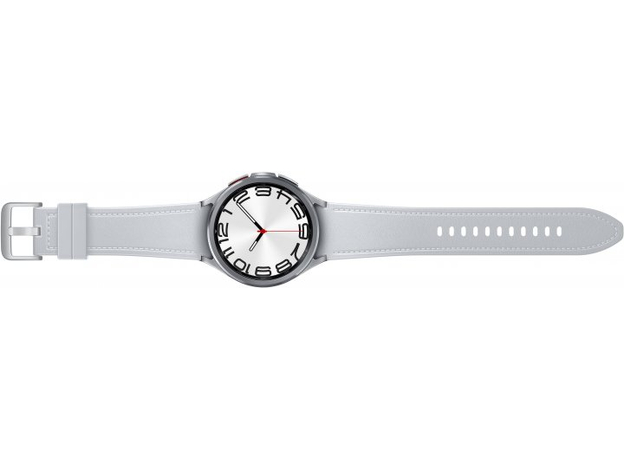 Samsung Galaxy Watch 6 Classic 47mm Silver SM-R960NZSASEK, Размер: 47, Маркетинговый цвет: Silver - изображение 6 Samsung Galaxy Watch 6 Classic 47mm Silver SM-R960NZSASEK, Размер: 47, Маркетинговый цвет: Silver - изображение 6