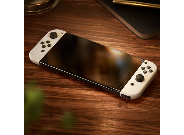 Портативная игровая приставка Nintendo Switch OLED with Neon Blue and Neon Red Joy-Con (045496453435), Цвет корпуса: Белый, Объем: 64 ГБ - изображение 15 Портативная игровая приставка Nintendo Switch OLED with Neon Blue and Neon Red Joy-Con (045496453435), Цвет корпуса: Белый, Объем: 64 ГБ - изображение 15