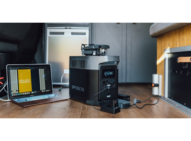 Портативная зарядная станция EcoFlow DELTA 1300 1260Wh, 1800W - изображение 15 Портативная зарядная станция EcoFlow DELTA 1300 1260Wh, 1800W - изображение 15