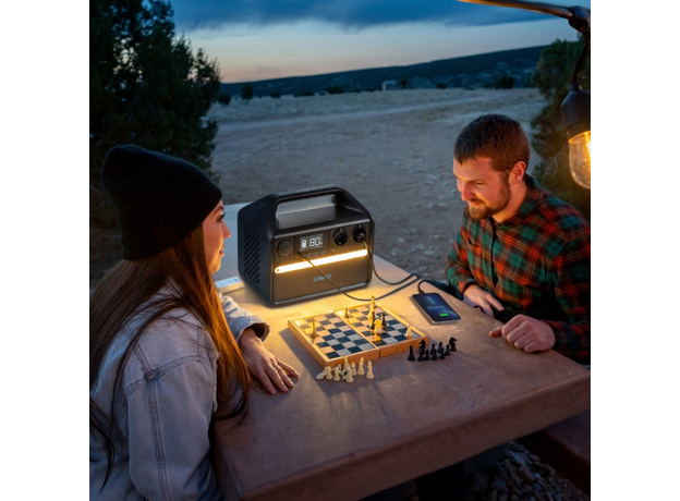 Зарядная станция ANKER PowerHouse 535 A1751311 512Wh, 500W - изображение 24 Зарядная станция ANKER PowerHouse 535 A1751311 512Wh, 500W - изображение 24