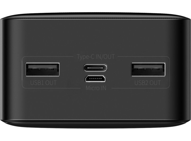 Повербанк Baseus Bipow 30000mAh 15W Black ​(PPDML-K01/PPBD050201) - изображение 4