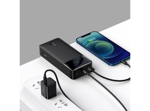 Повербанк Baseus Bipow 30000mAh 15W Black ​(PPDML-K01/PPBD050201) - изображение 7