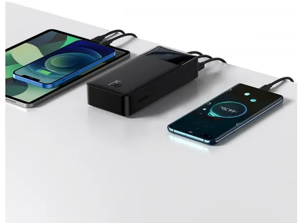 Повербанк Baseus Bipow 30000mAh 15W Black ​(PPDML-K01/PPBD050201) - изображение 8