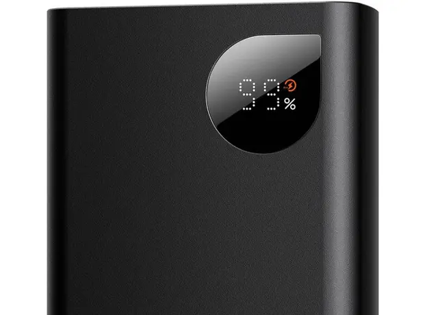 Baseus Adaman 2 Metal Digital Display 20000mAh 30W Black PPAD050001, Цвет продукта: Черный - изображение 6