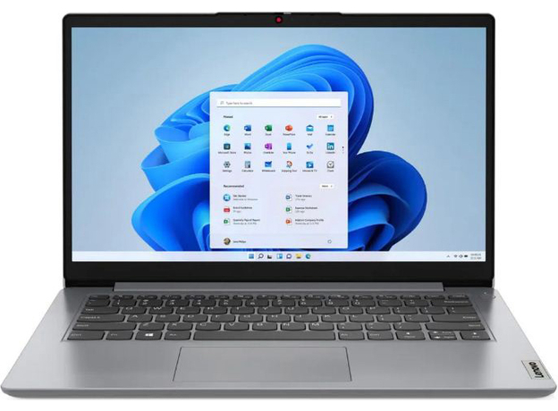 Ноутбук 14" Lenovo IdeaPad 1 14IGL7 (82V6001DUS) серый  Ноутбук 14" Lenovo IdeaPad 1 14IGL7 (82V6001DUS) серый