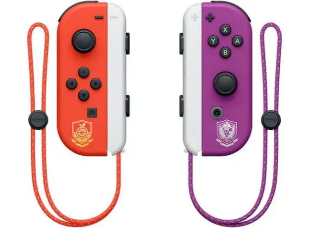 Портативная игровая приставка Nintendo Switch OLED Pokemon Scarlet & Violet Edition - изображение 5