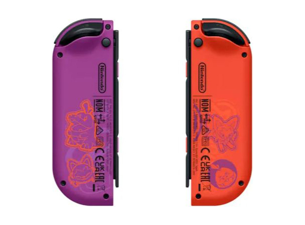 Портативная игровая приставка Nintendo Switch OLED Pokemon Scarlet & Violet Edition - изображение 6 Портативная игровая приставка Nintendo Switch OLED Pokemon Scarlet & Violet Edition - изображение 6