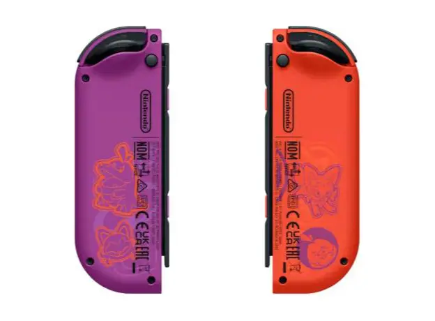 Портативная игровая приставка Nintendo Switch OLED Pokemon Scarlet & Violet Edition - изображение 6