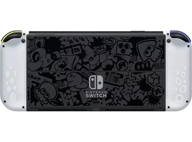 Портативная игровая приставка Nintendo Switch OLED Splatoon 3 Special Edition, Цвет корпуса: Фиолетовый, Объем: 64 ГБ - изображение 2