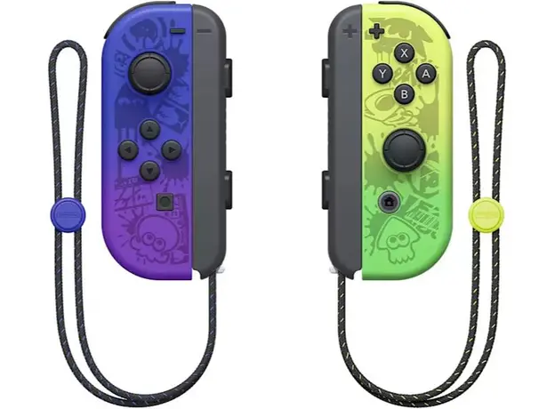 Портативная игровая приставка Nintendo Switch OLED Splatoon 3 Special Edition, Цвет корпуса: Фиолетовый, Объем: 64 ГБ - изображение 4