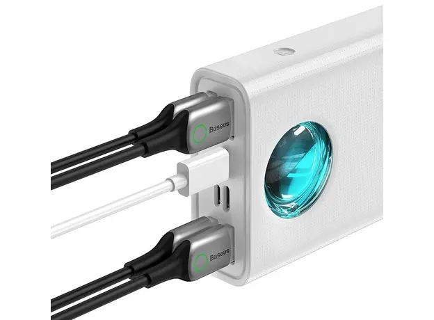 Повербанк Baseus Amblight Digital Quick 30000mAh 65W White (PPLG000102) - изображение 6