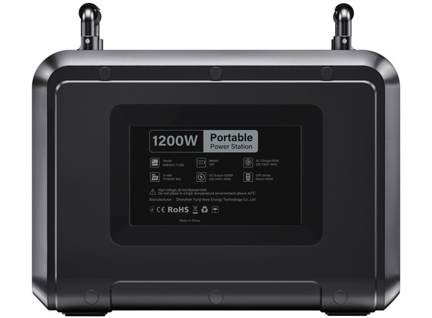Зарядная станция Fich Energy F1200 960Wh (1200W) - изображение 5 Зарядная станция Fich Energy F1200 960Wh (1200W) - изображение 5