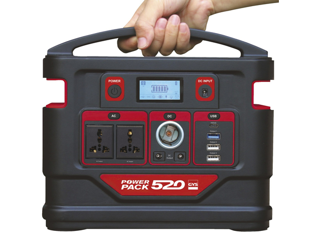 Зарядная станция GYS Power Pack 520 518 Вт·ч, 500 Вт - изображение 2 Зарядная станция GYS Power Pack 520 518 Вт·ч, 500 Вт - изображение 2