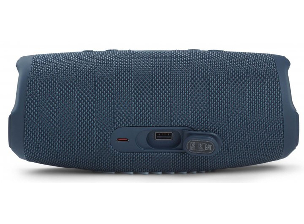 Беспроводная колонка JBL Charge 5 Blue JBLCHARGE5BLU, Цвет производителя: Blue - изображение 3 Беспроводная колонка JBL Charge 5 Blue JBLCHARGE5BLU, Цвет производителя: Blue - изображение 3