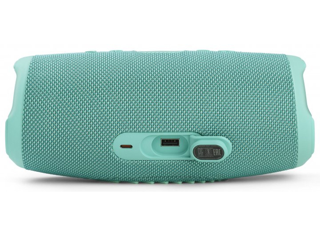 Беспроводная колонка JBL Charge 5 Teal JBLCHARGE5TEAL, Цвет производителя: Teal - изображение 3 Беспроводная колонка JBL Charge 5 Teal JBLCHARGE5TEAL, Цвет производителя: Teal - изображение 3