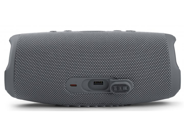 Беспроводная колонка JBL Charge 5 Gray JBLCHARGE5GRY, Цвет производителя: Gray - изображение 3 Беспроводная колонка JBL Charge 5 Gray JBLCHARGE5GRY, Цвет производителя: Gray - изображение 3