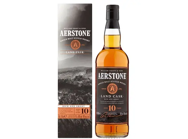 Виски Aerstone Land Cask 10 лет 0.7 л (5010327415291) 