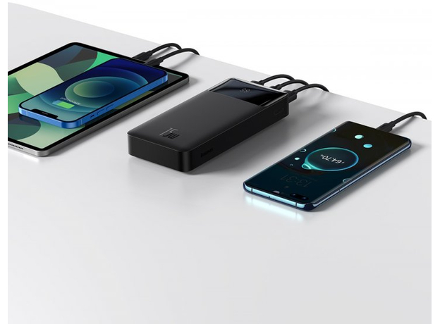 Baseus Bipow 20000 mAh 15 W Black PPDML-J01 - изображение 8 Baseus Bipow 20000 mAh 15 W Black PPDML-J01 - изображение 8