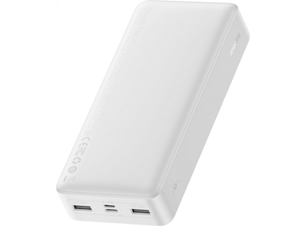 Baseus Bipow 20000 mAh 15 W White (PPDML-J02) - изображение 4 Baseus Bipow 20000 mAh 15 W White (PPDML-J02) - изображение 4