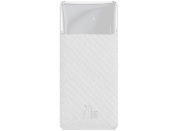 Повербанк Baseus Bipow Digital Display Overseas 20W 30000mAh White (PPBD050402) 