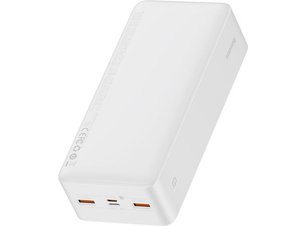 Повербанк Baseus Bipow Digital Display Overseas 20W 30000mAh White (PPBD050402) - изображение 2