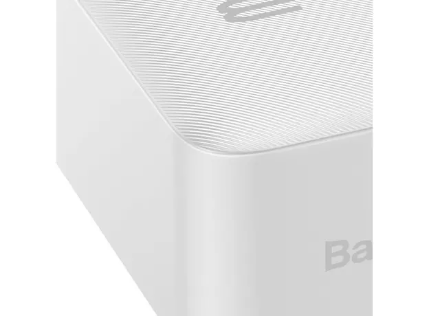Повербанк Baseus Bipow Digital Display Overseas 20W 30000mAh White (PPBD050402) - изображение 5