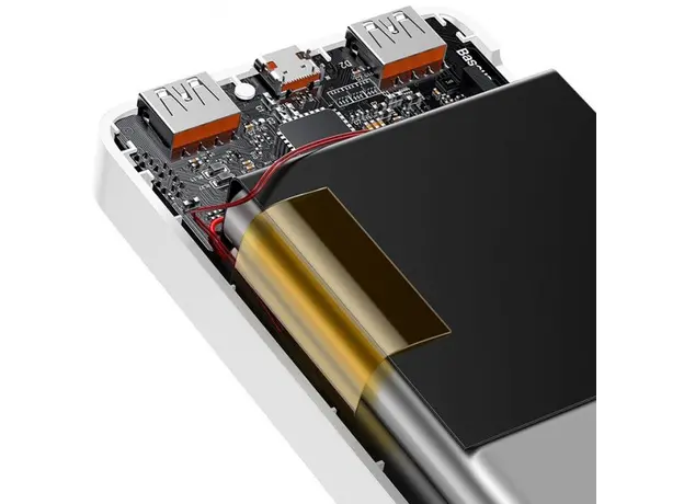 Повербанк Baseus Bipow Digital Display Overseas 20W 30000mAh White (PPBD050402) - изображение 6