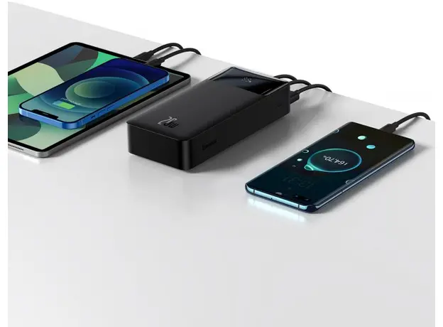 Baseus Bipow Digital Display 20W 30000mAh Black PPBD050401 - изображение 8