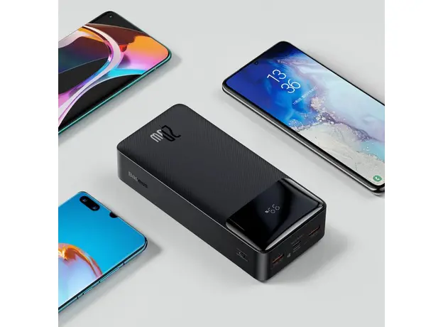 Baseus Bipow Digital Display 20W 30000mAh Black PPBD050401 - изображение 9