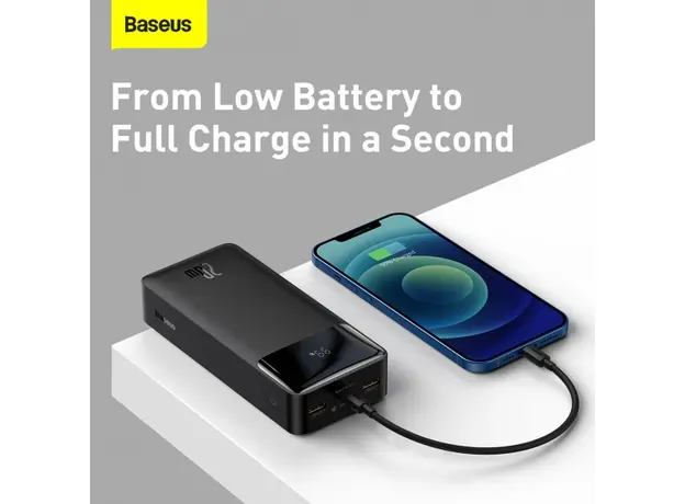 Baseus Bipow Digital Display 20W 30000mAh Black PPBD050401 - изображение 10