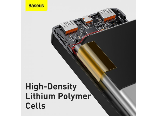 Baseus Bipow Digital Display 20W 30000mAh Black PPBD050401 - изображение 11 Baseus Bipow Digital Display 20W 30000mAh Black PPBD050401 - изображение 11