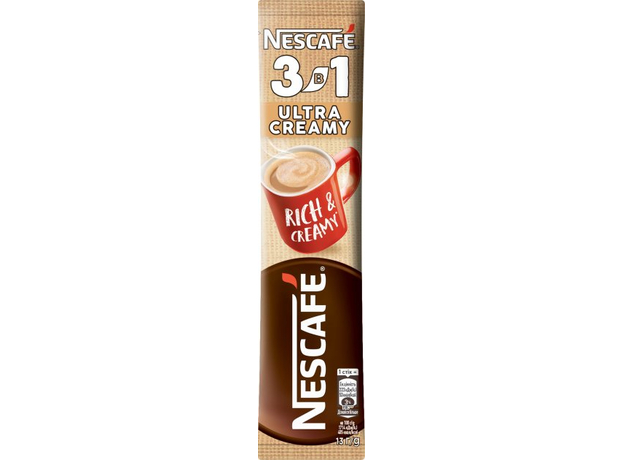 NESCAFE 3-в-1 Ultra Creamy в стиках 20 шт (7613036116145) - изображение 2 NESCAFE 3-в-1 Ultra Creamy в стиках 20 шт (7613036116145) - изображение 2
