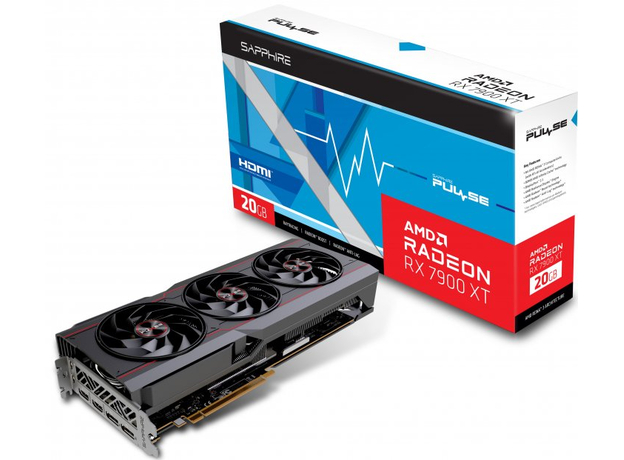 Sapphire PCI-Ex Radeon RX 7900 XT 20GB GDDR6 (320bit) (2450/20000) (1 x HDMI, 2 x DisplayPort, 1 x USB Type-C) (11323-02-20G) - зображення 6 Sapphire PCI-Ex Radeon RX 7900 XT 20GB GDDR6 (320bit) (2450/20000) (1 x HDMI, 2 x DisplayPort, 1 x USB Type-C) (11323-02-20G) - зображення 6